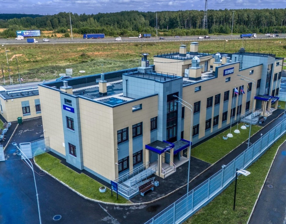 Строительство пожарного депо в Кудрово